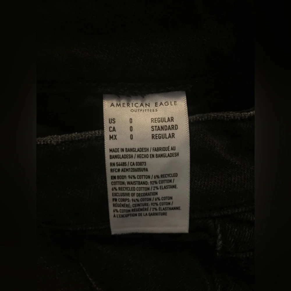 NWOT - American Eagle Outfitters Black Jean Skirt